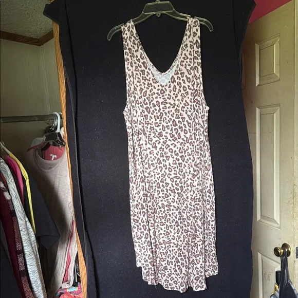 Maurices Leopard Print Maxi Dress - Picture 1 of 4